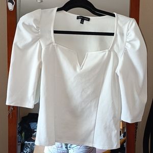 White dress blouse